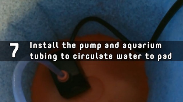 install the pump