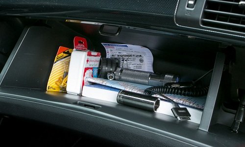 car's glove box