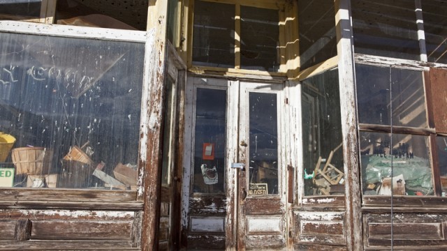 abandoned store