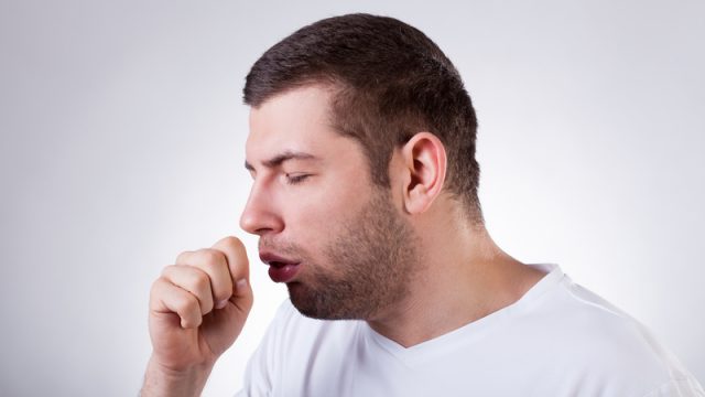 man-coughing