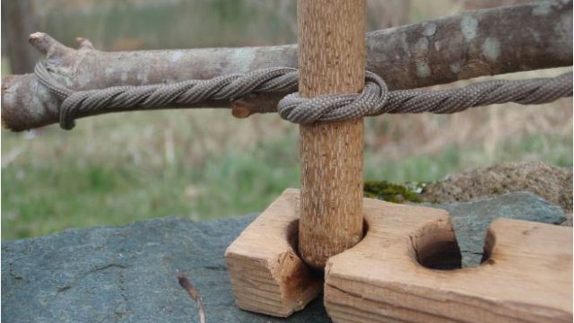 bow drill cord