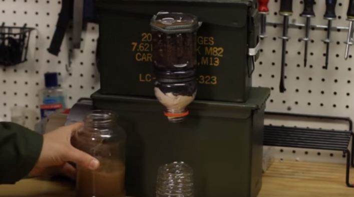 filtering water