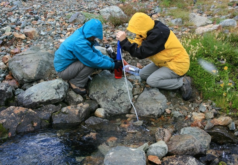 purifying water