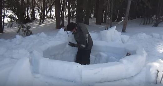 building an igloo