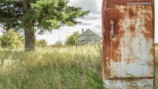 old refrigerator