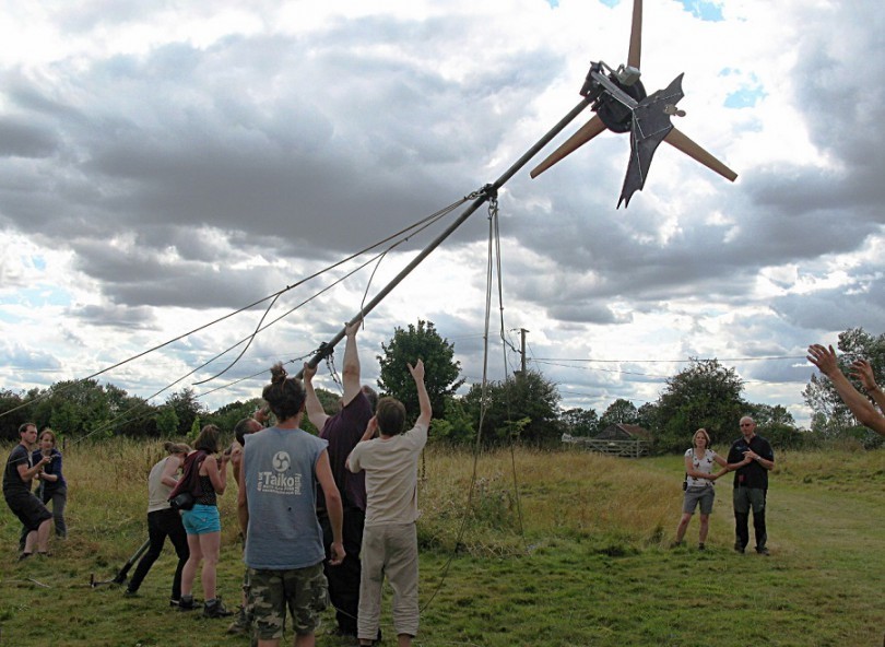 Homemade wind turbine