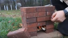 brick rocket stove