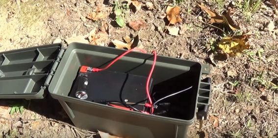 This DIY Portable Solar Generator is
