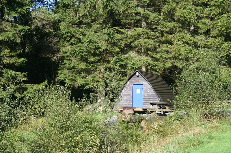 wooden wigwam