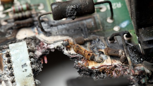 Electronic equipment damage
