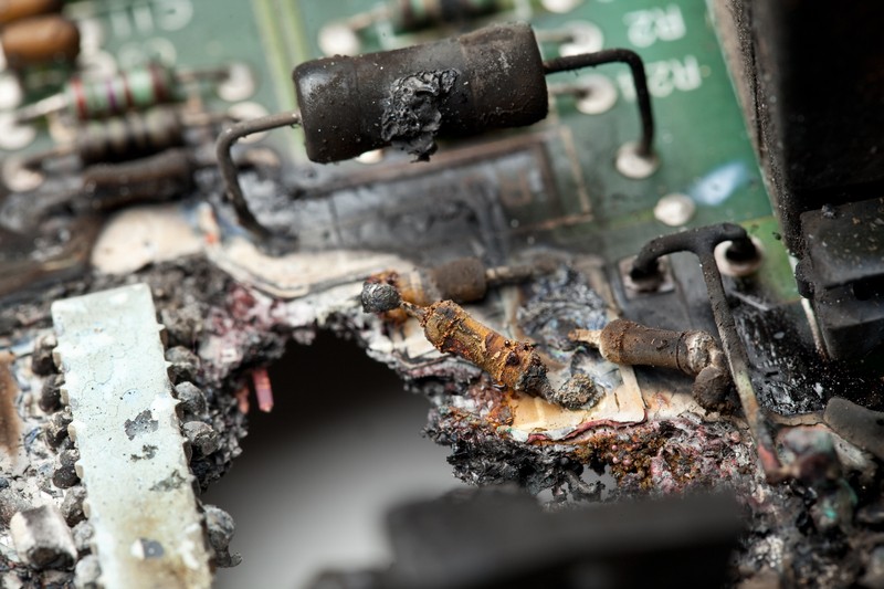 Electronic equipment damage