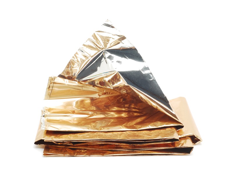 Mylar blankets