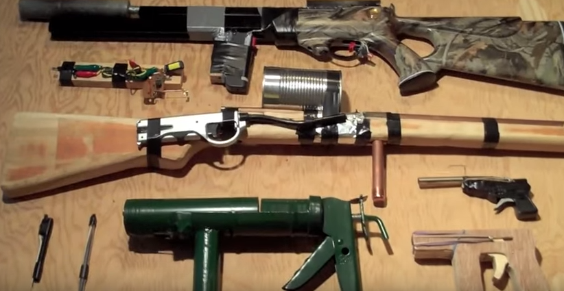 homemade guns arsenal