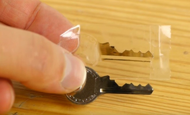 making a spare key