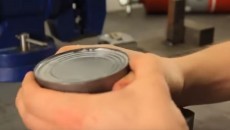 opening a can with your bare hands