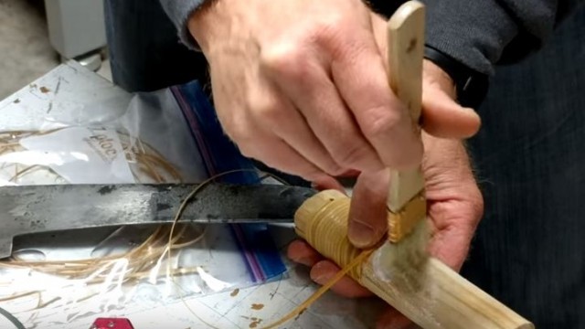 Japanese handsaw handle