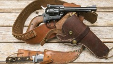 revolver holster and knife