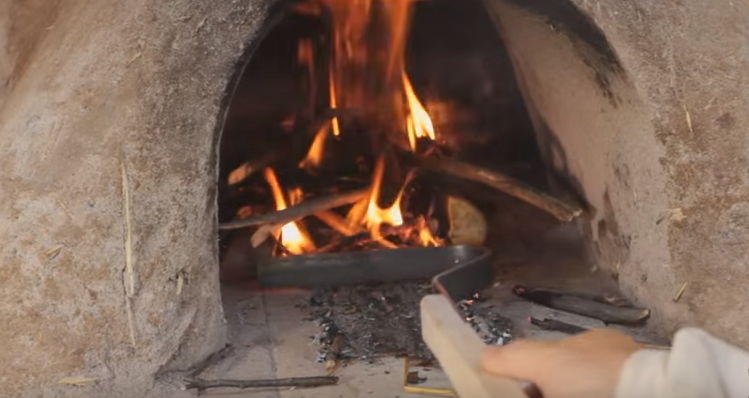 earthen oven