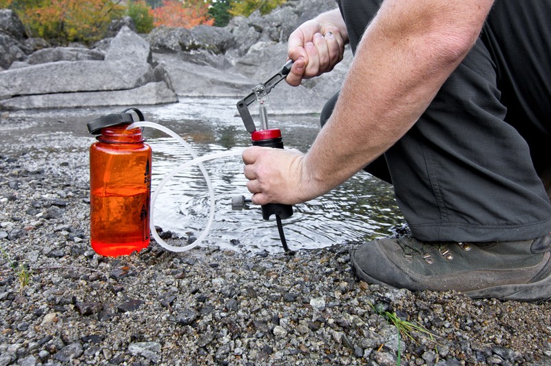 filtering water