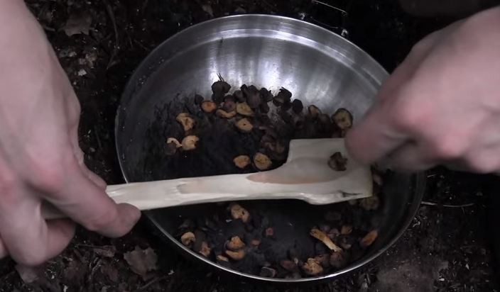 frying dandelion