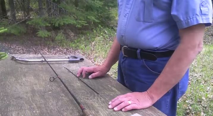 repairing a fishing rod
