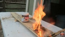nutella as a fire starter