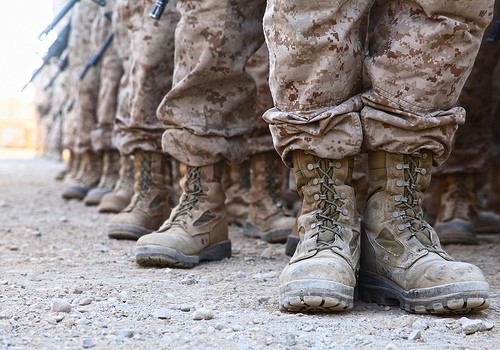 Deployed troops reflect on 9/11 during memorial ceremony