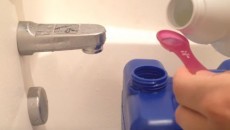 storing water with bleach