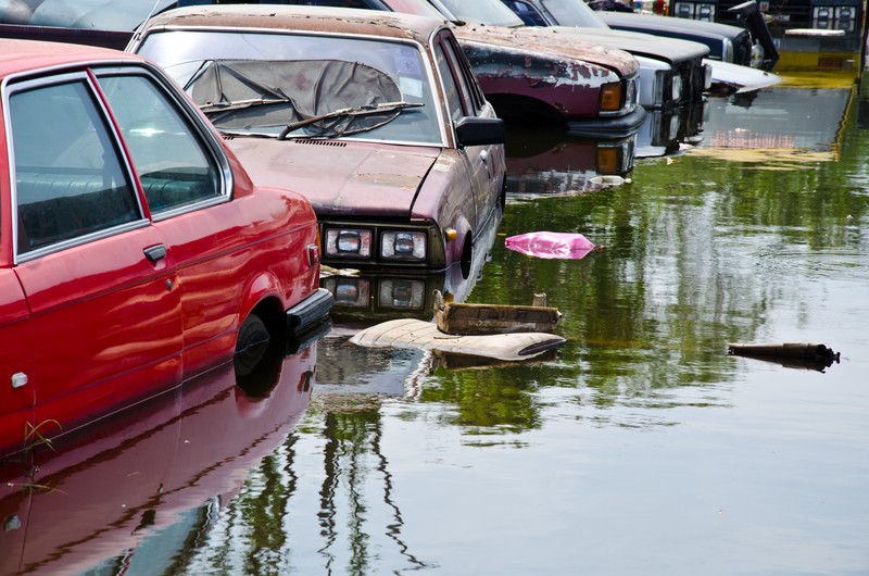 abandoned cars