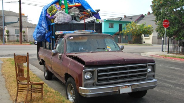 living out of your car