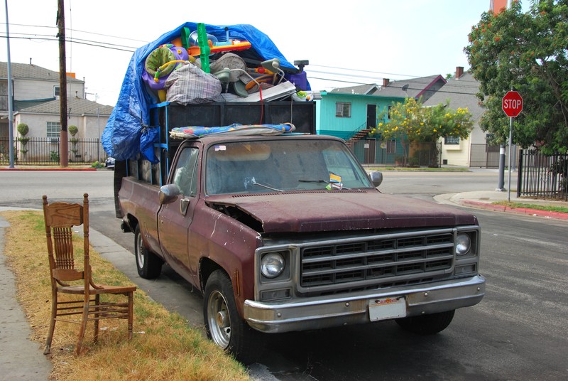 living out of your car