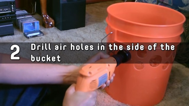 plastic bucket