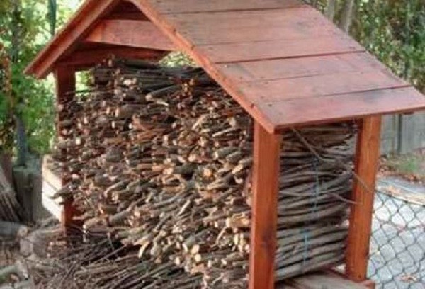 wood storage idea