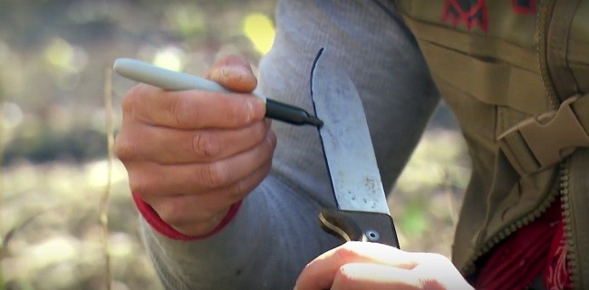 creek stewart sharpen knife