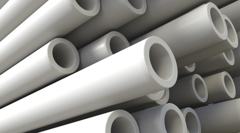 plastic pipes PVC