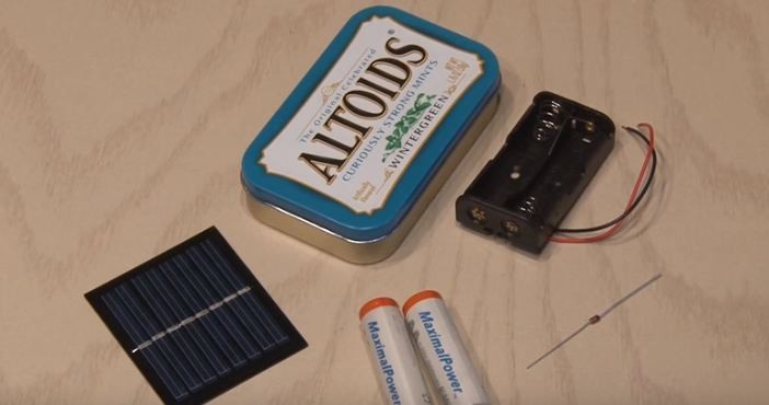 solar USB charger