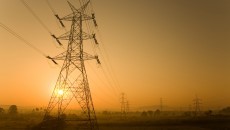 powergrid at sunrise