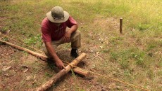 logs and rope flip flop winch