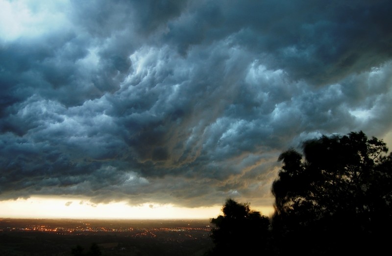 dark clouds weather