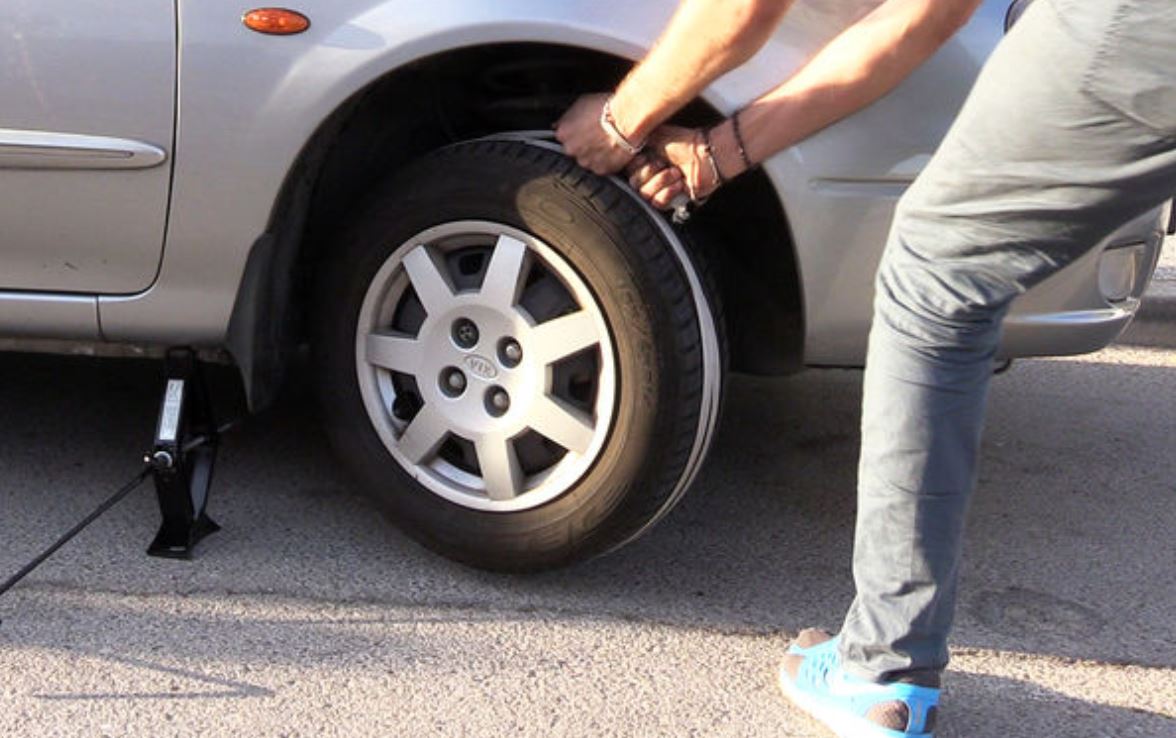 starting a car with a rope