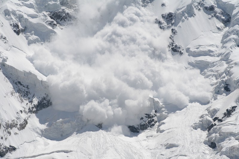 snow avalanche