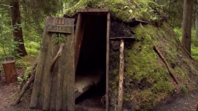huts in Sweden