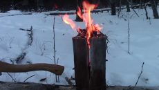 swedish fire torch