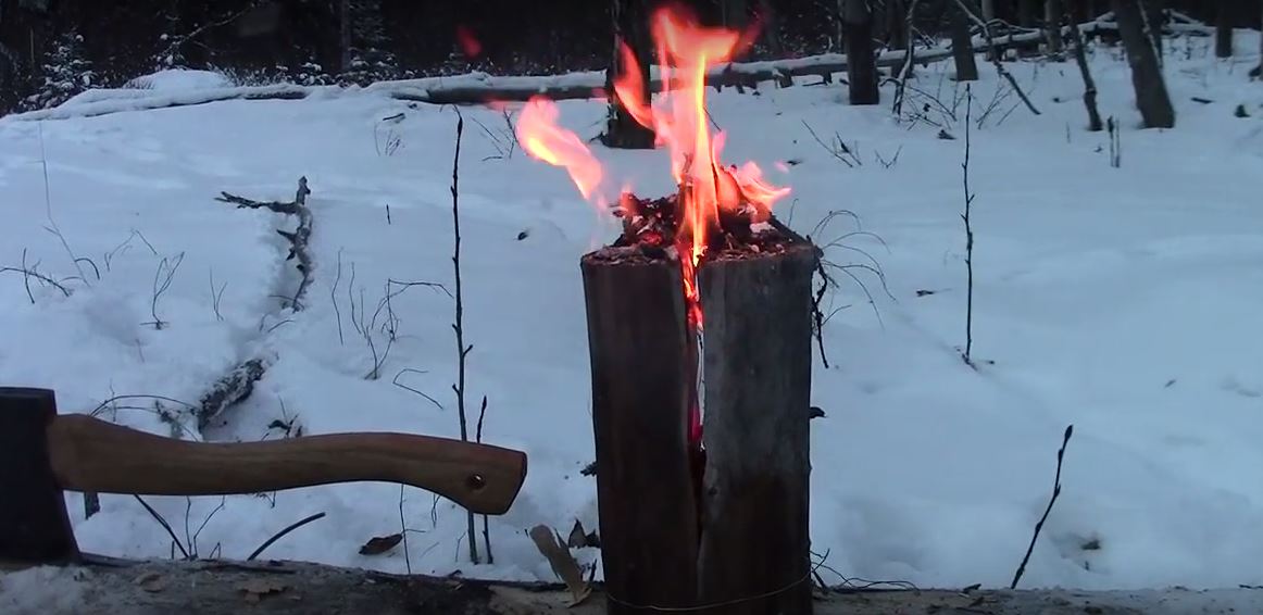 swedish fire torch