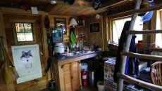 inside tiny house