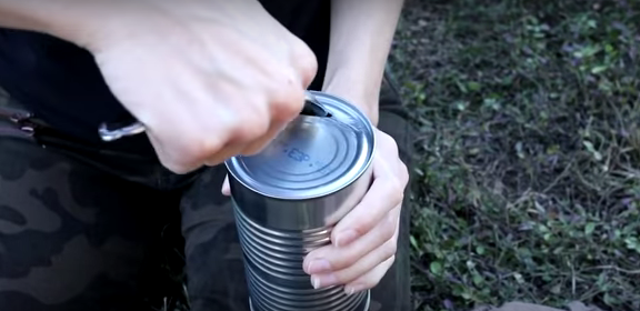 opening a can