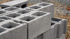 cinder blocks