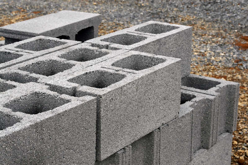 cinder blocks