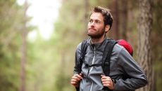 man-hiking