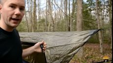 man and hammock